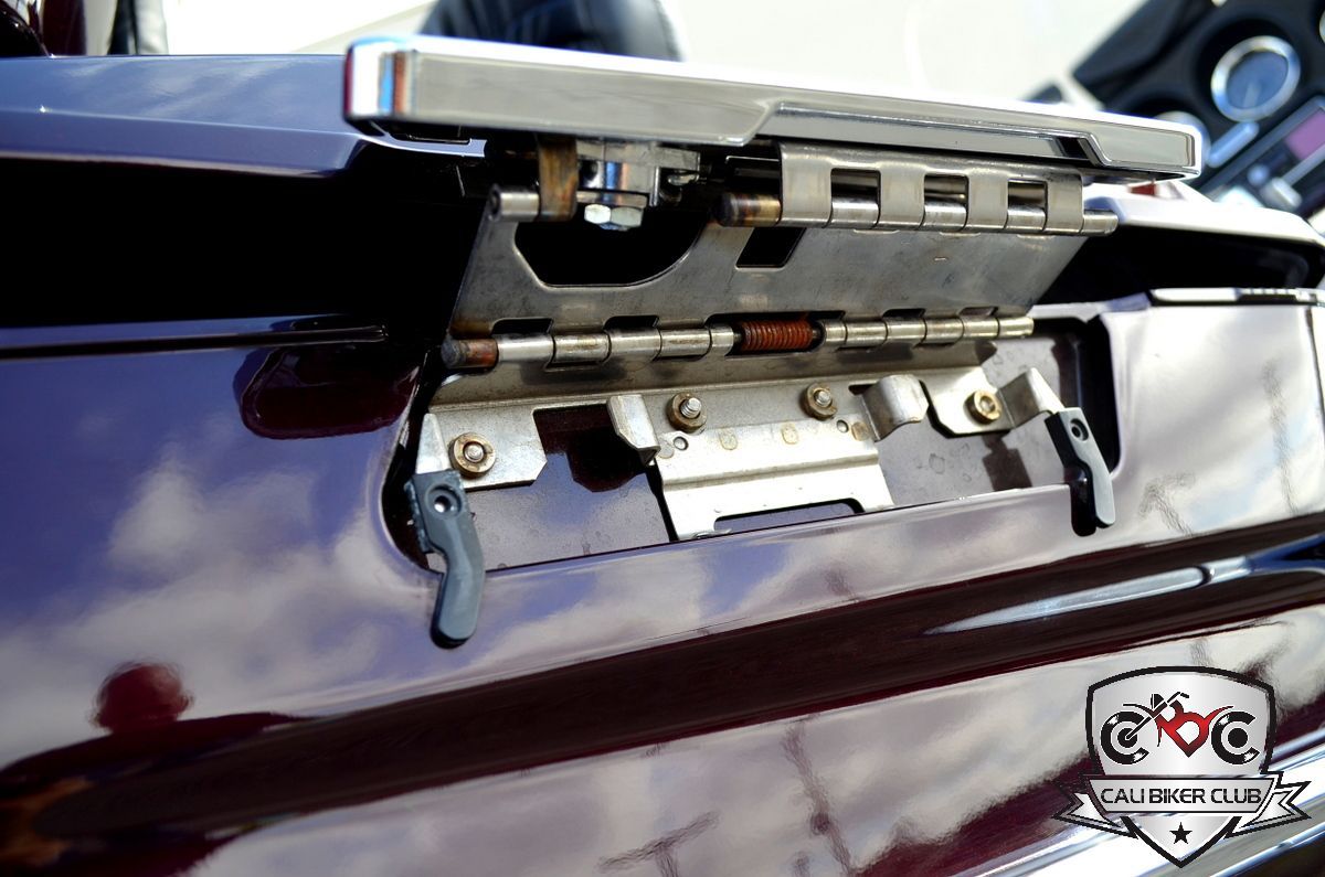 Saddlebag Hardware Lid Hinges Set for HarleyDavidson ABS Saddle Bag eBay